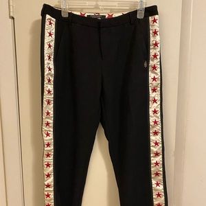 Star lined pants